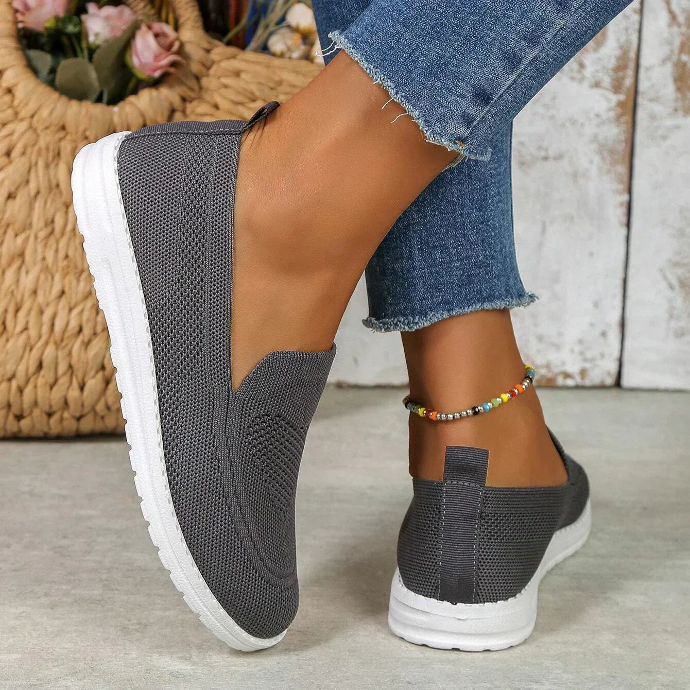 Marisol Slip-On Walking Sneakers