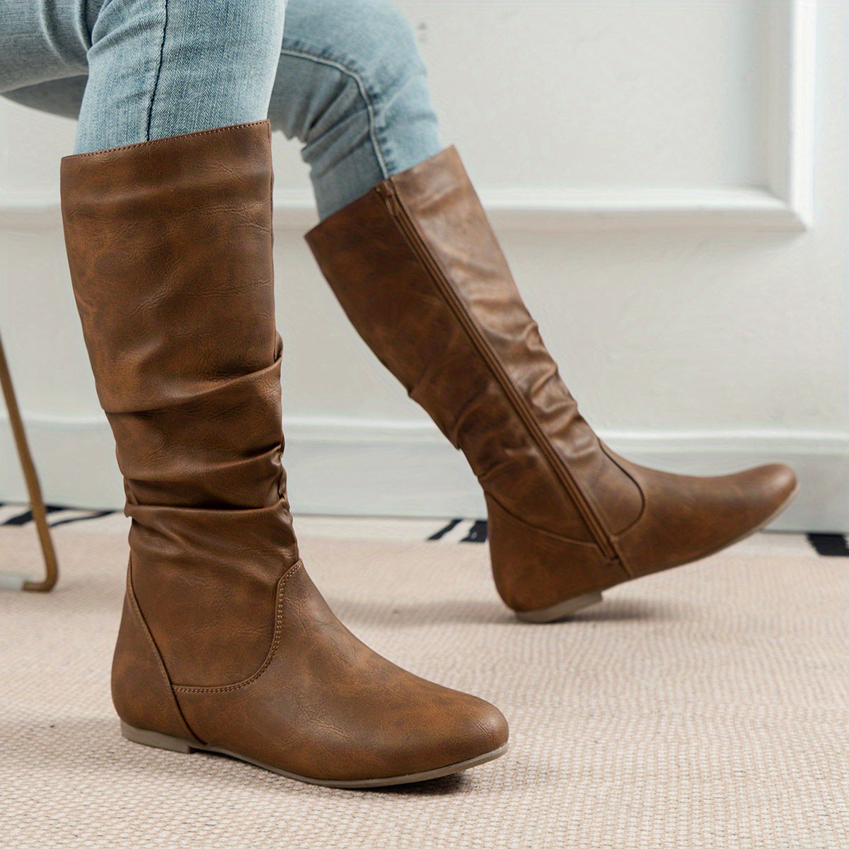 Cosette Slouch Mid-Calf Boots