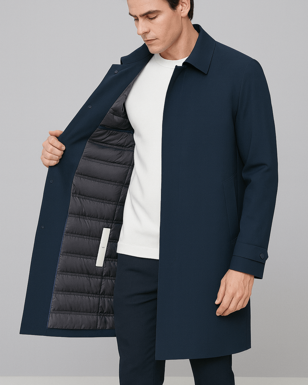 Rhode Down Trench Coat - Marcus Rhode