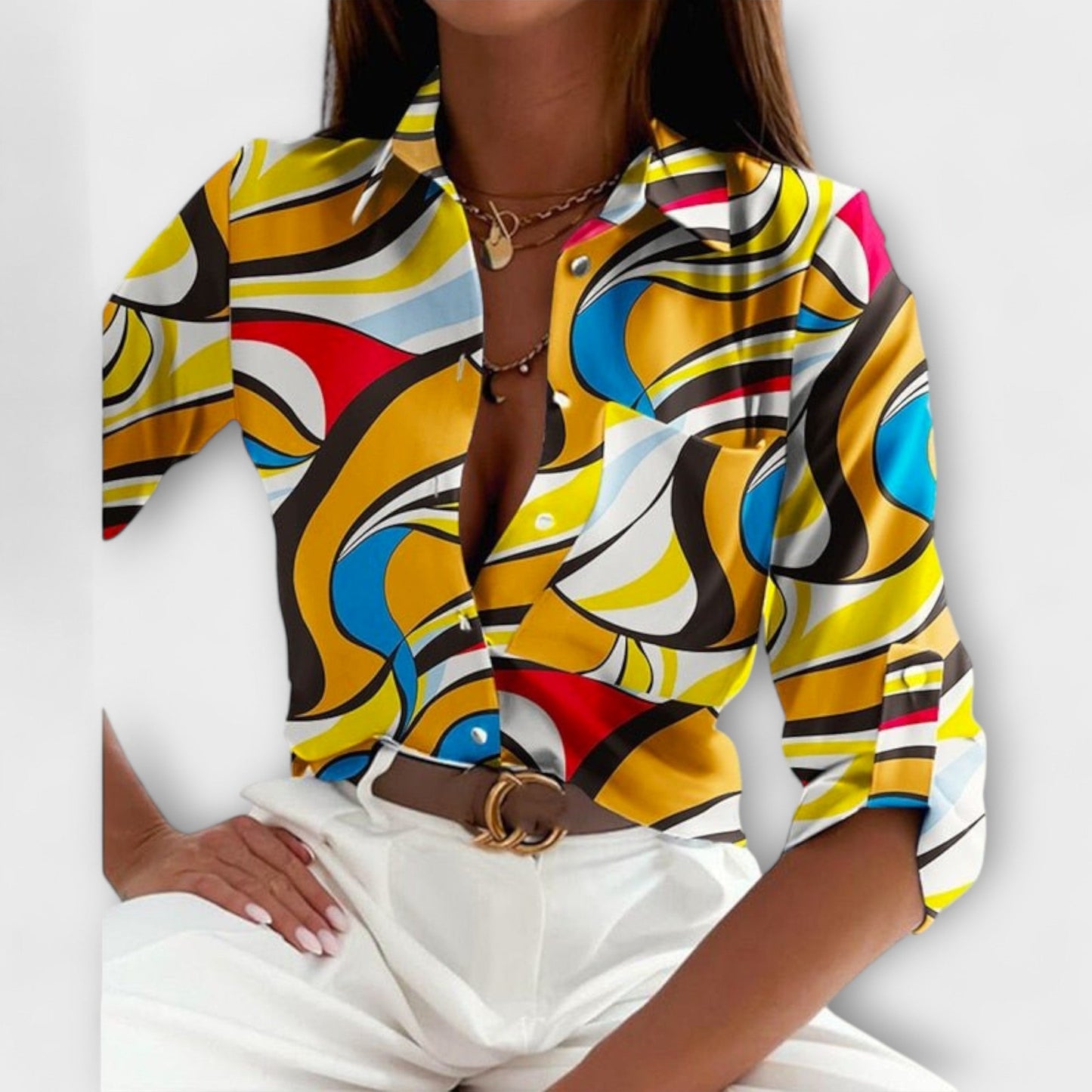 Camille Classic Collar Blouse