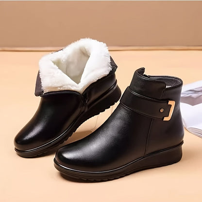 Marcella Buckle Ankle Boots