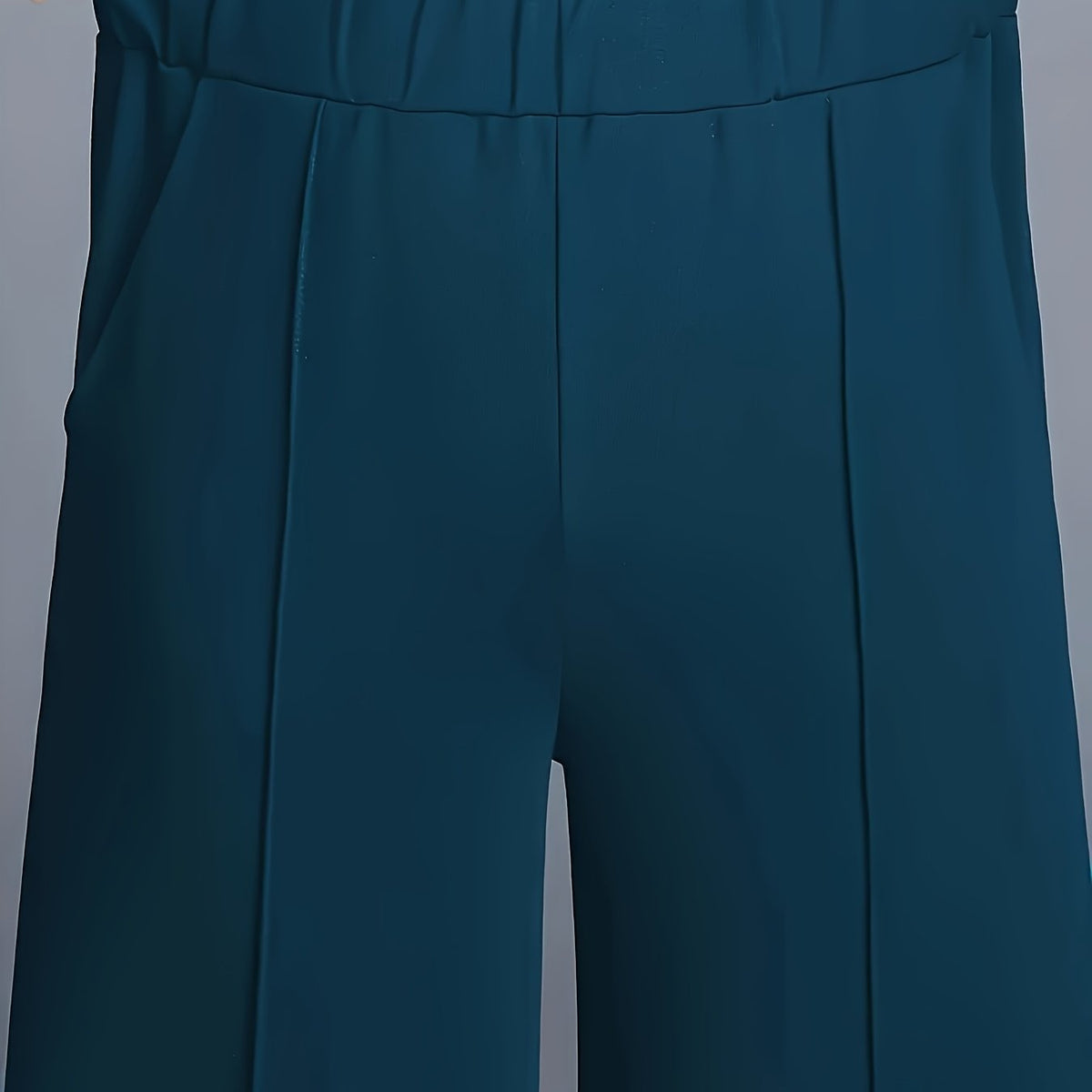 Thalia Comfortable High-Waist Wide-Leg Pants