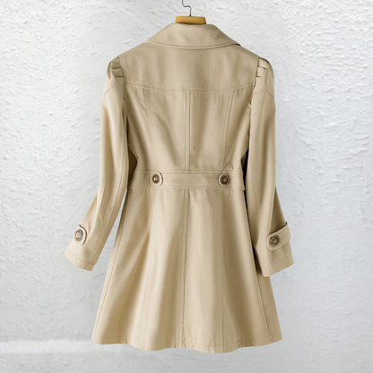 Renata Vintage Trench Collar Coat