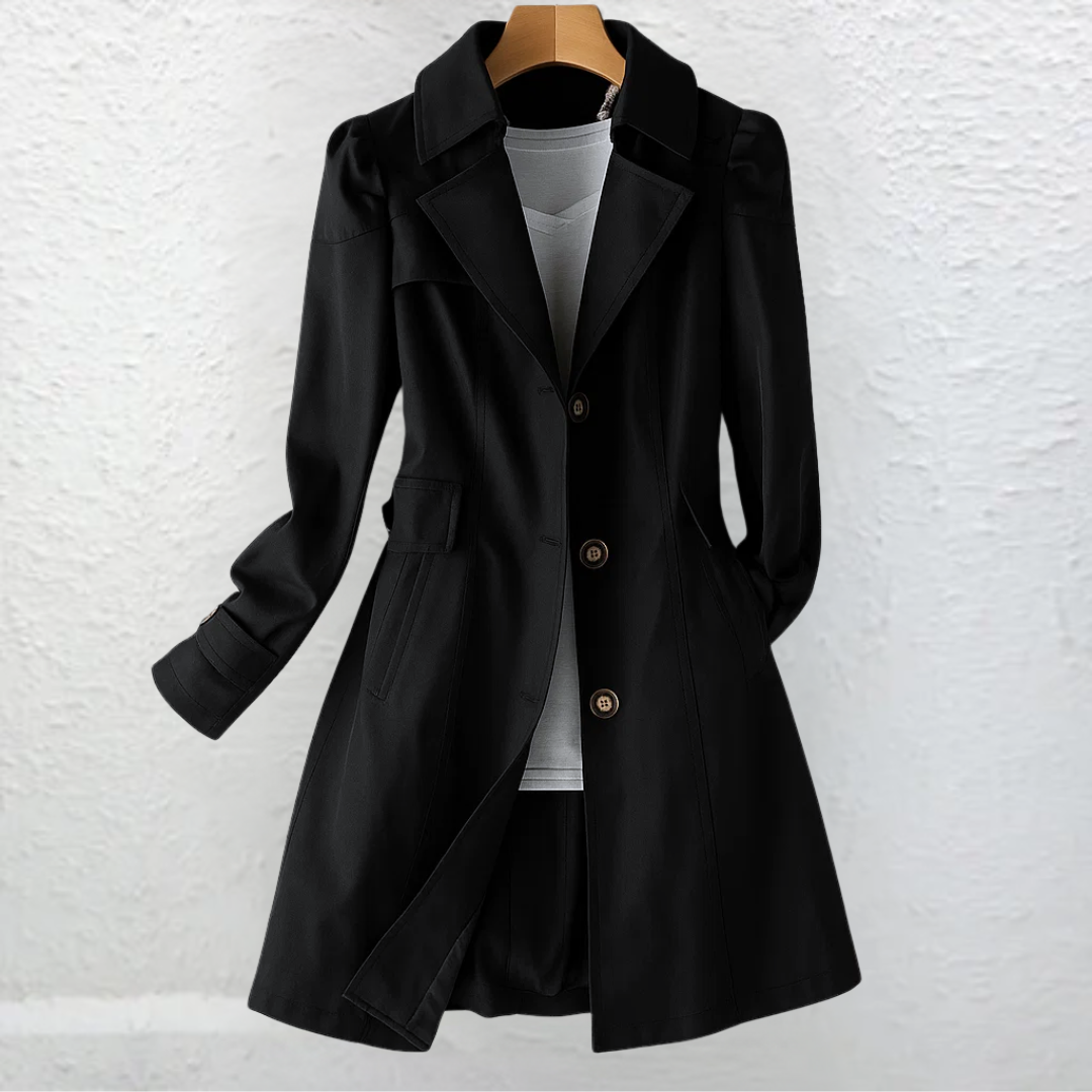 Renata Vintage Trench Collar Coat