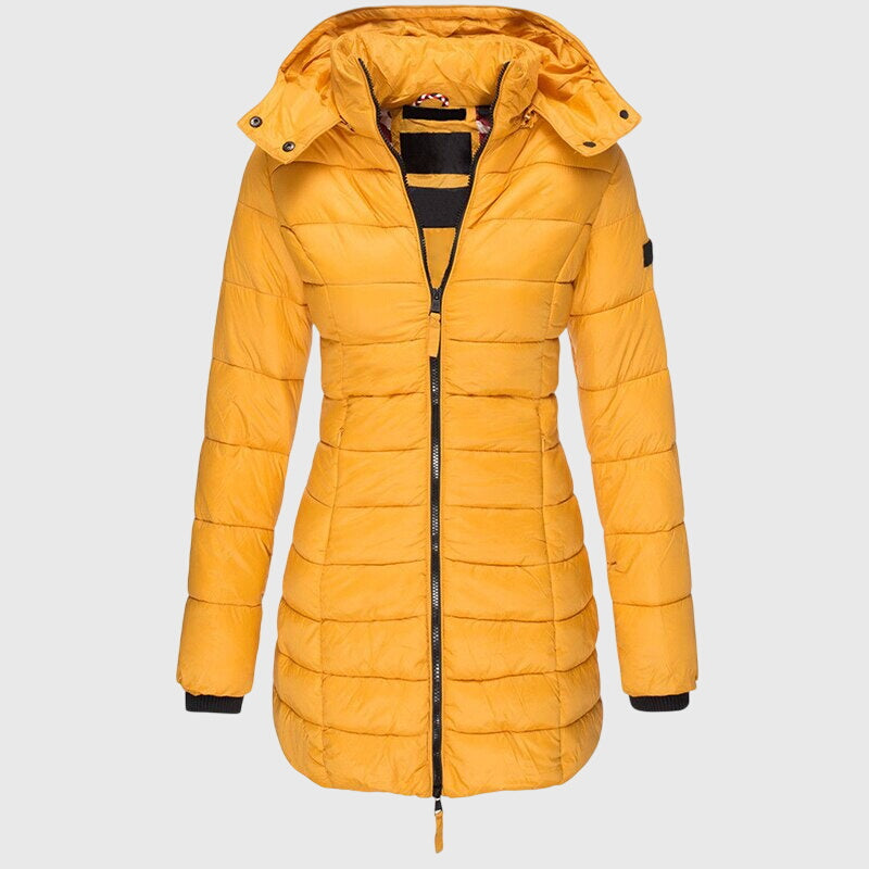 Rosamund Long Hooded Down Jacket