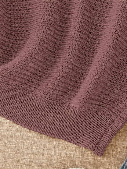 Oriane Open-Knit Sweater