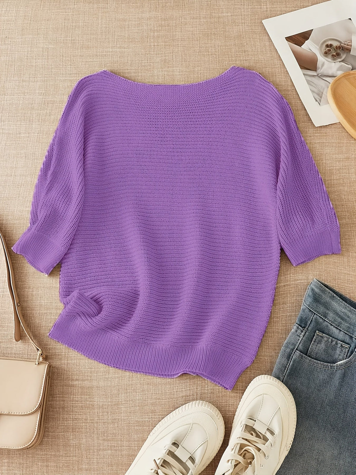 Oriane Open-Knit Sweater