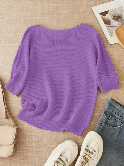 Oriane Open-Knit Sweater