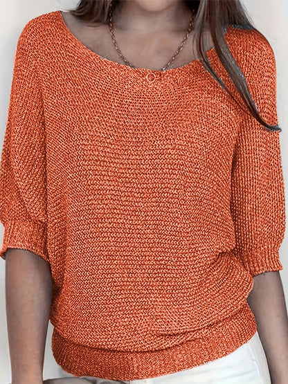 Oriane Open-Knit Sweater