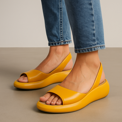 Vienne Minimalist Open-Toe Sandals