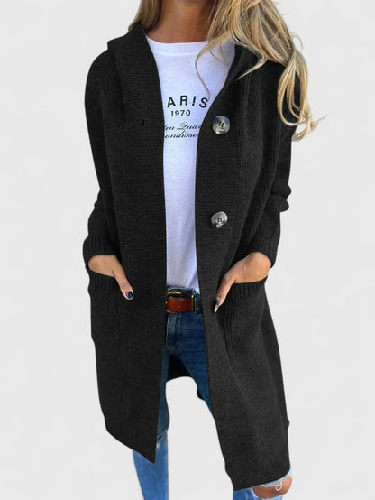 Sylvana Ribbed Knit Duster Cardigan