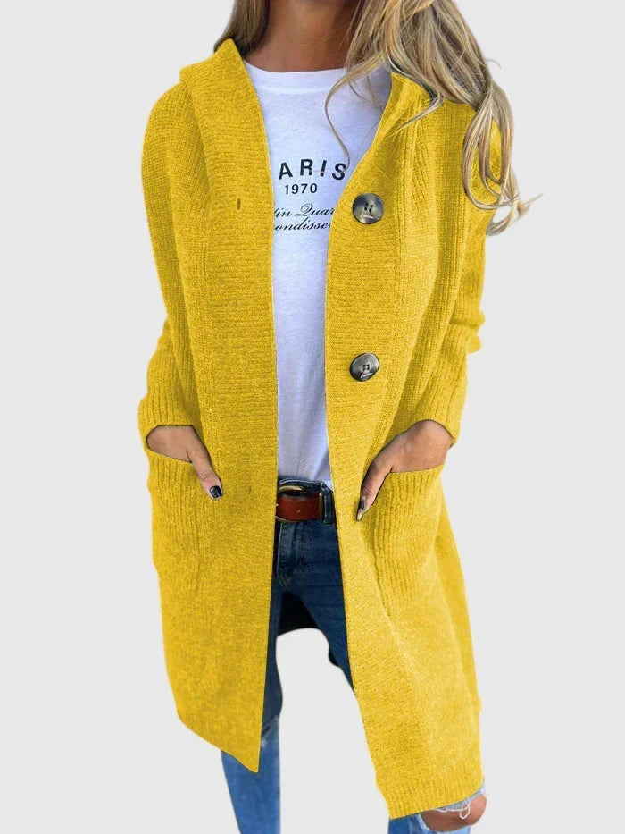 Sylvana Ribbed Knit Duster Cardigan