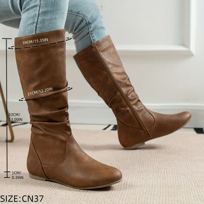 Cosette Slouch Mid-Calf Boots