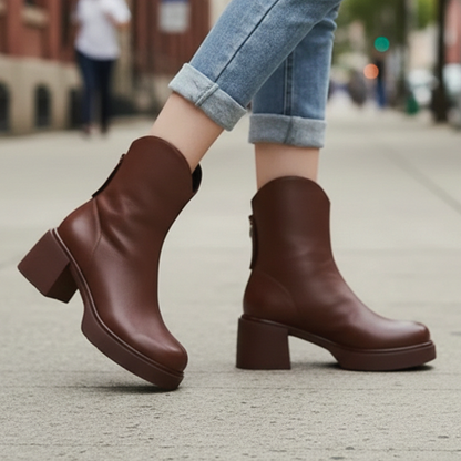 Cassiana Vegan Leather Chelsea Boots