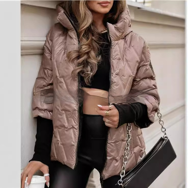 Leora Quilted Hooded Puffer Jacket