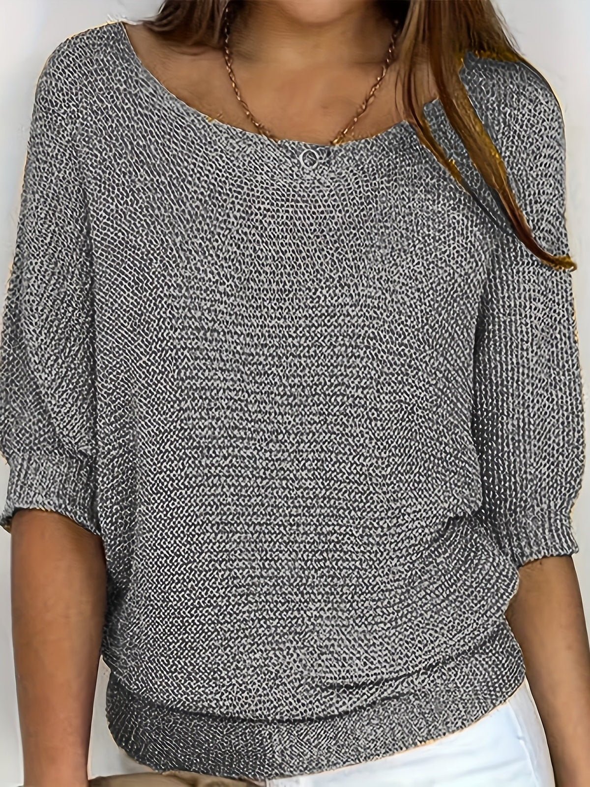 Oriane Open-Knit Sweater