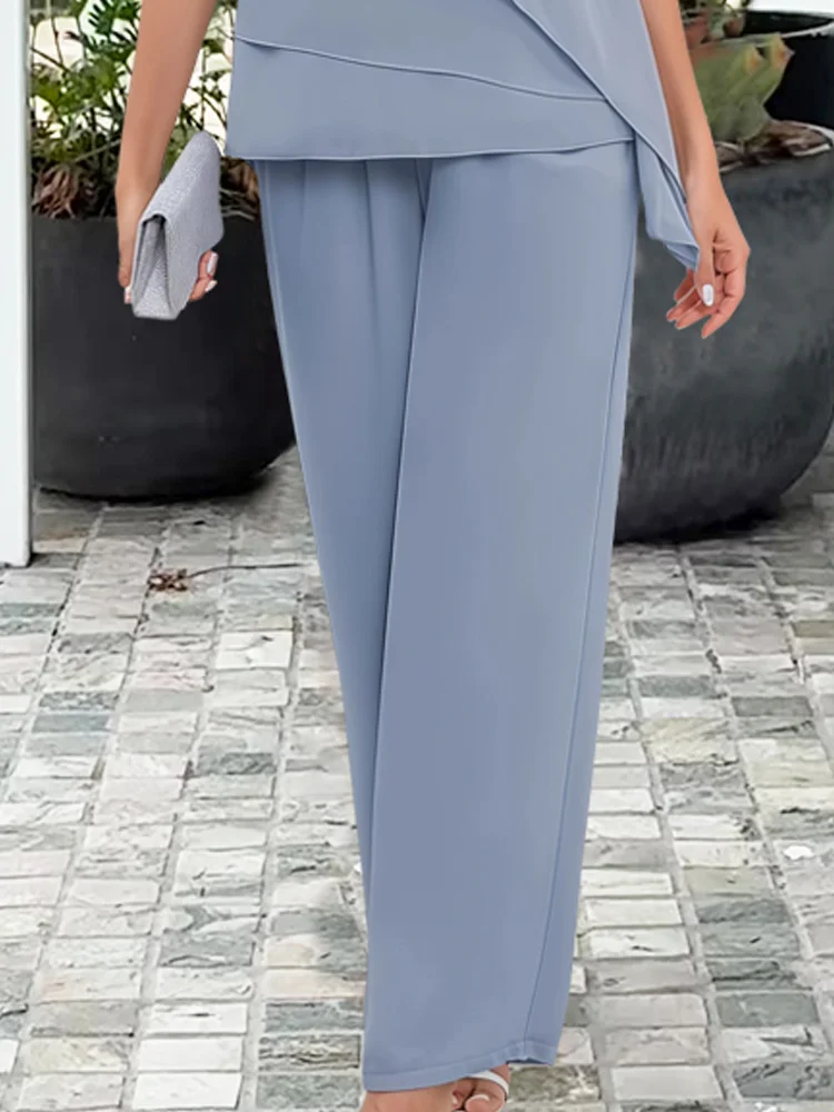 Serena Formal Chiffon Trouser Set