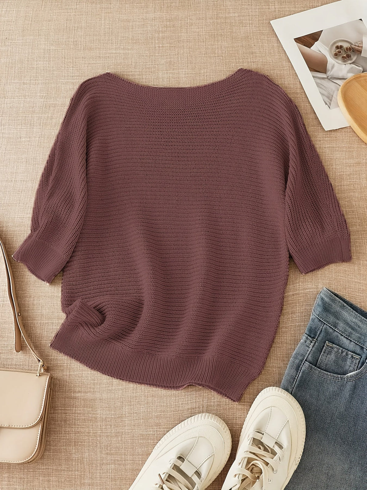 Oriane Open-Knit Sweater