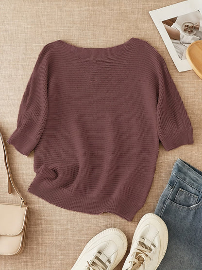 Oriane Open-Knit Sweater