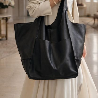 Melina Vegan Leather Tote Bag