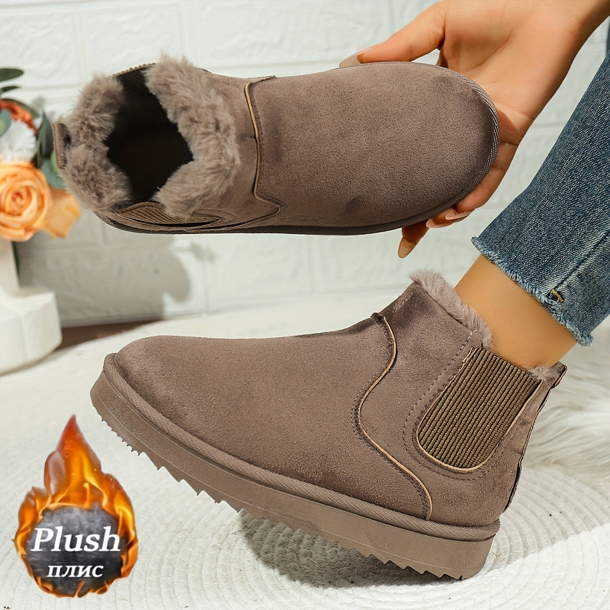 Noemi Platform Ankle Boots