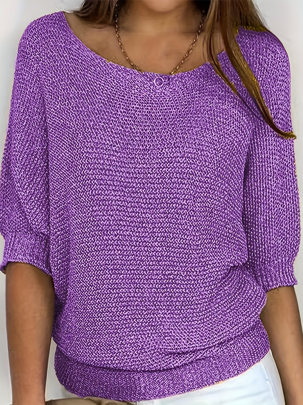 Oriane Open-Knit Sweater