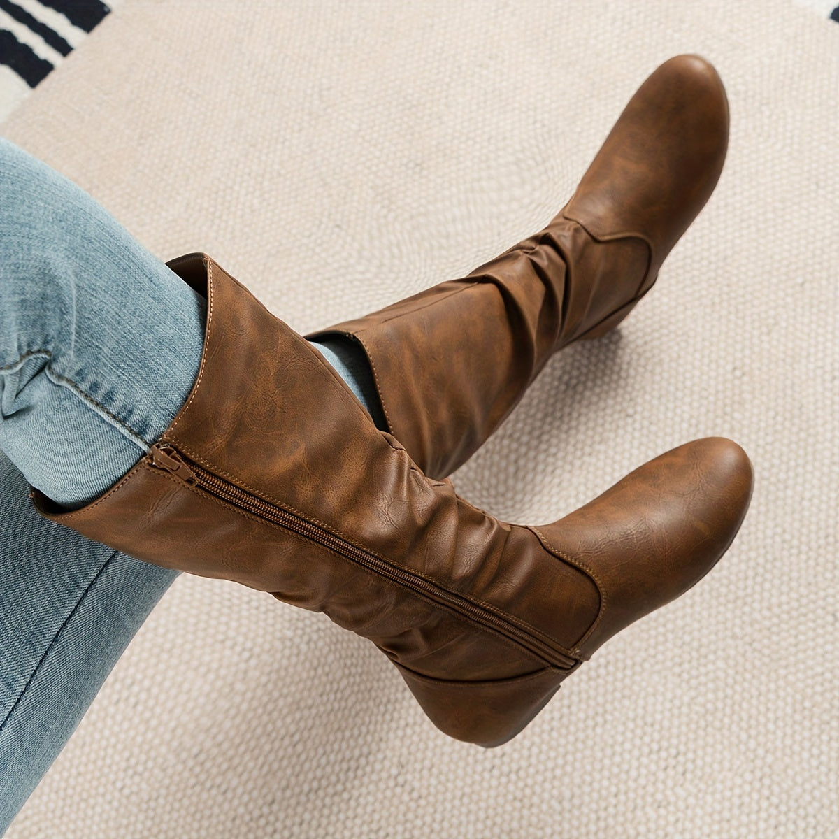 Cosette Slouch Mid-Calf Boots