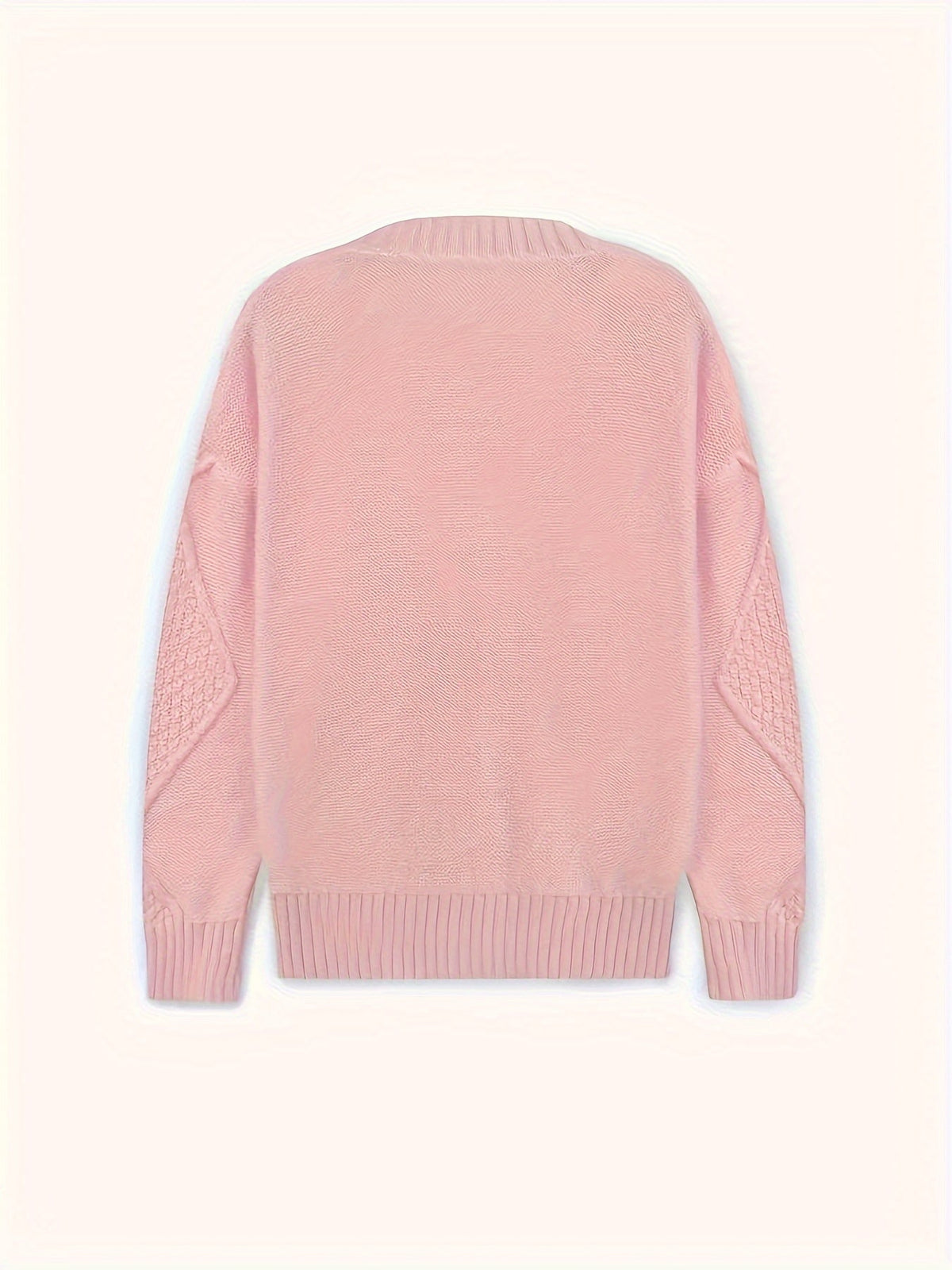 Elspeth Cable-Knit Button-Front Cardigan