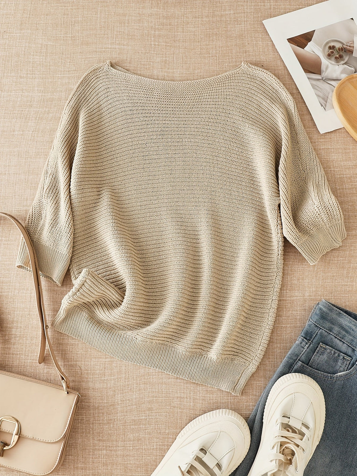Oriane Open-Knit Sweater