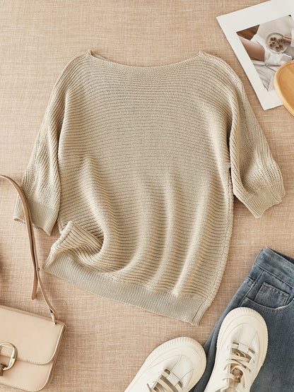 Oriane Open-Knit Sweater