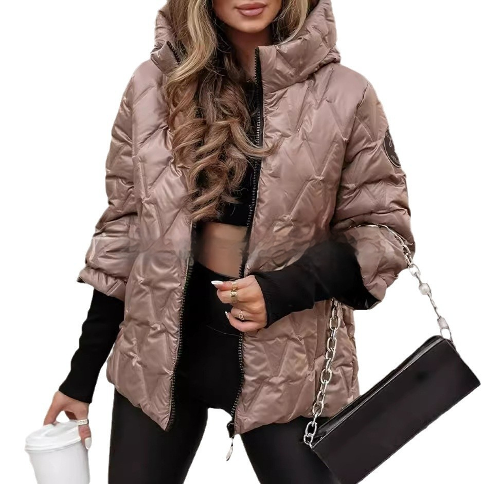 Leora Quilted Hooded Puffer Jacket
