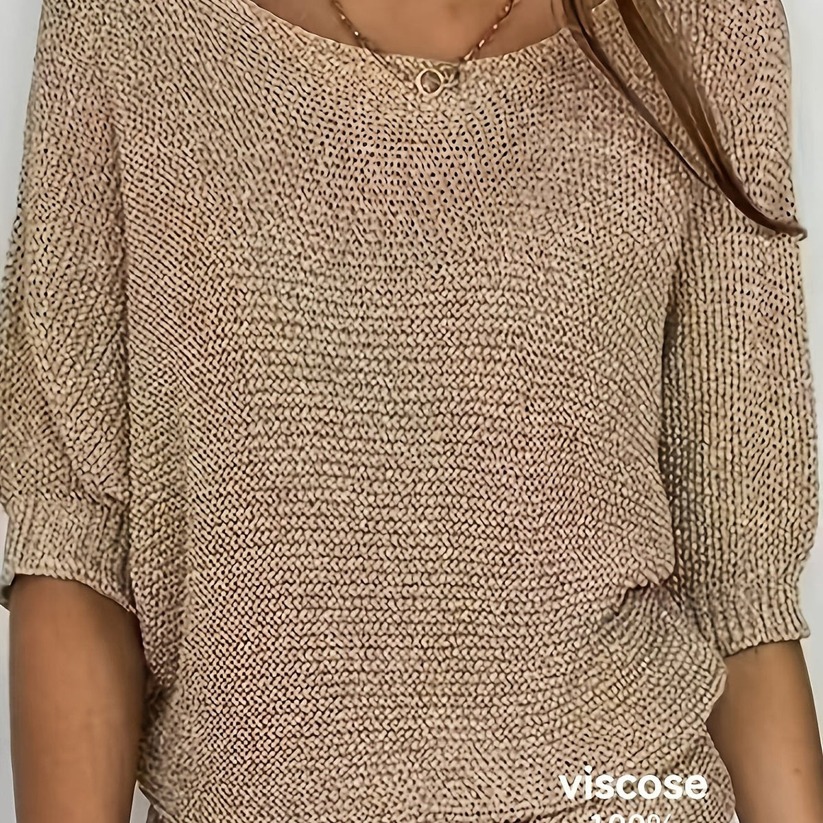 Oriane Open-Knit Sweater