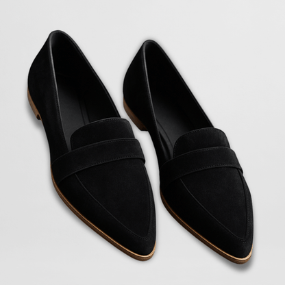 Amara Cushioned Suede Loafers