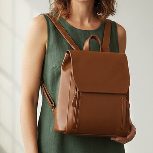 Eloise Vegan Leather Backpack