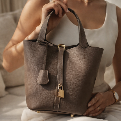 Gabrielle Leather Tote Bag