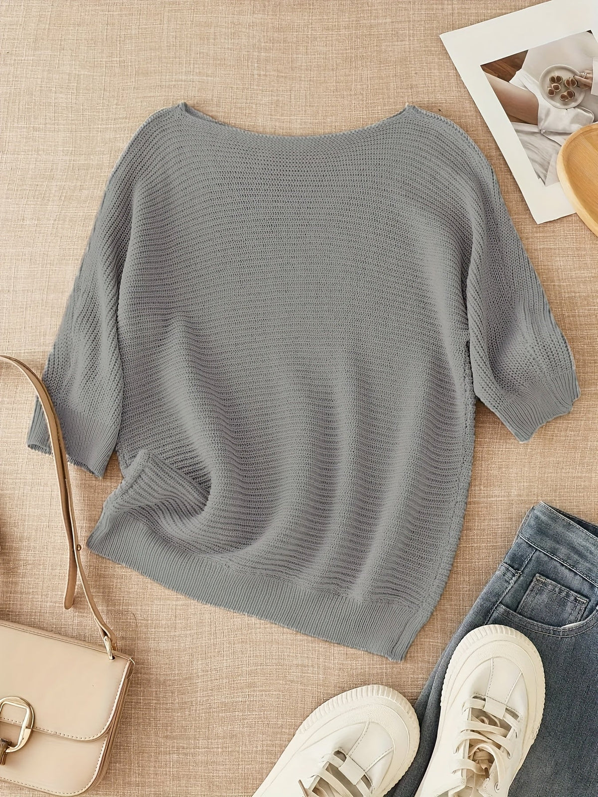 Oriane Open-Knit Sweater