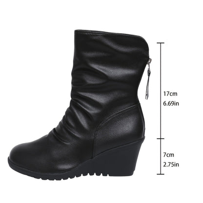 Ilaria Wedge Mid-Calf Boots