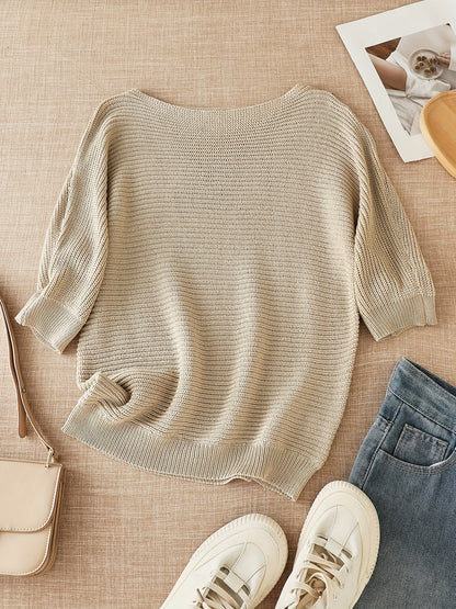 Oriane Open-Knit Sweater