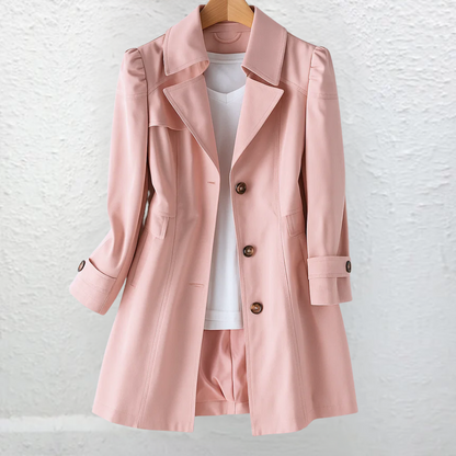 Renata Vintage Trench Collar Coat