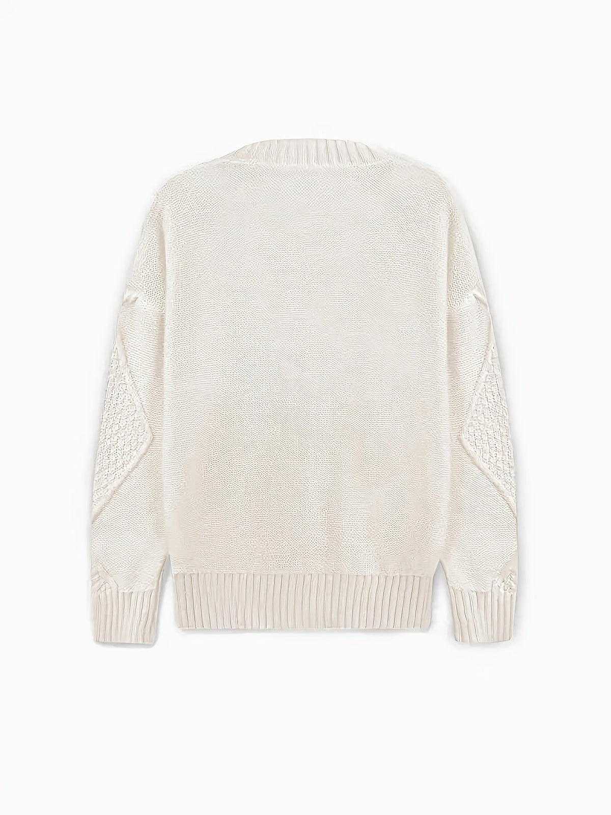 Elspeth Cable-Knit Button-Front Cardigan