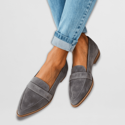 Amara Cushioned Suede Loafers
