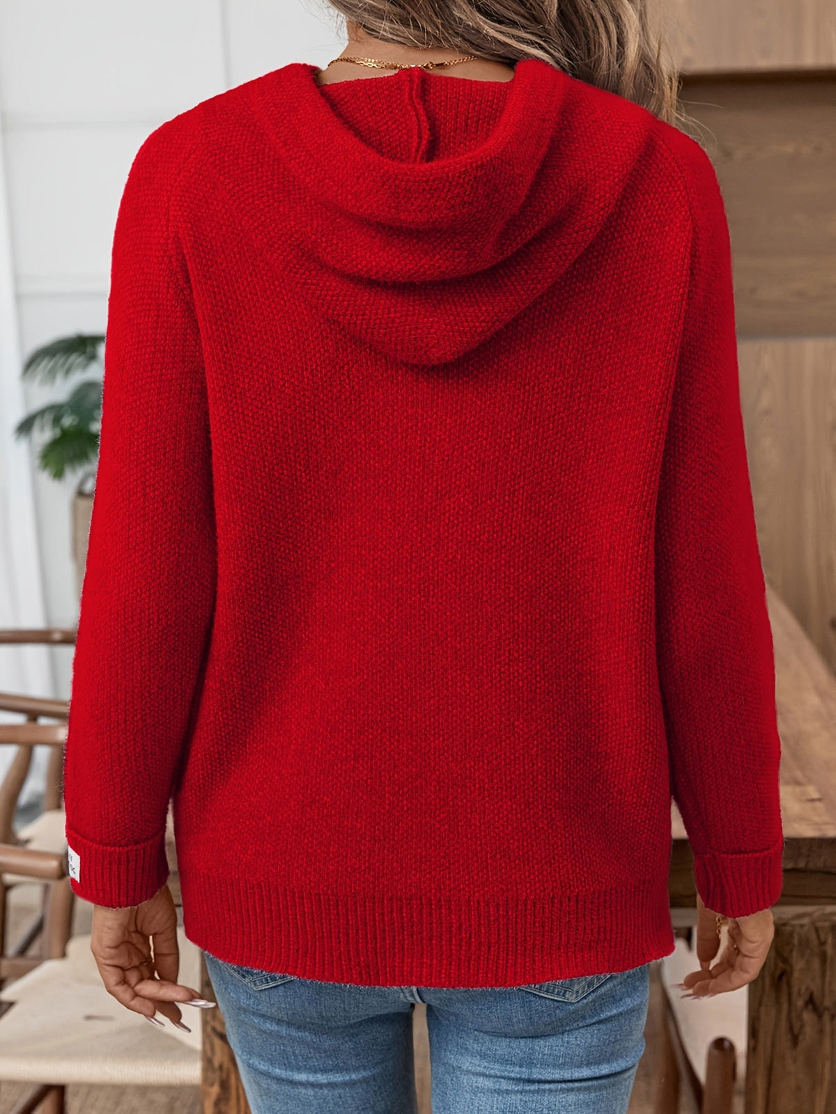 Cosette Hooded Knit Sweater