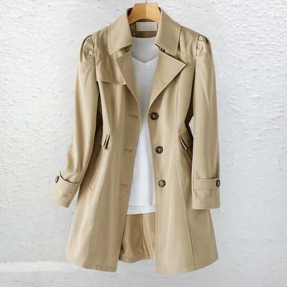 Renata Vintage Trench Collar Coat