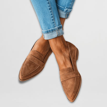 Amara Cushioned Suede Loafers