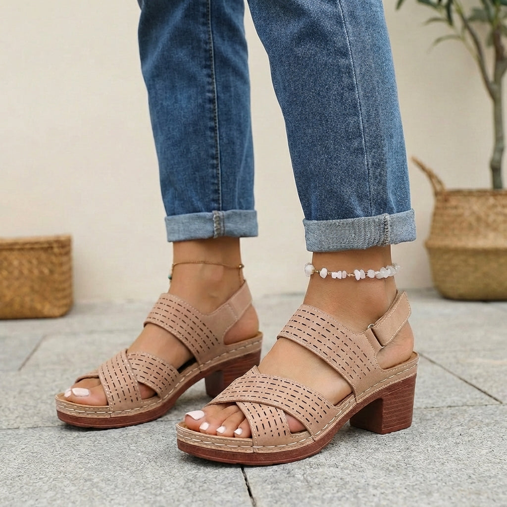 Celestia Comfort Platform Orthopedic Sandals