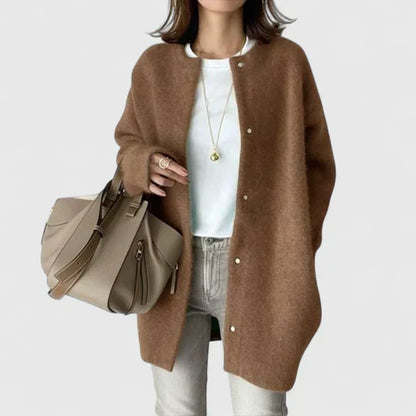 Ilaria Oversized Wool Duster Cardigan