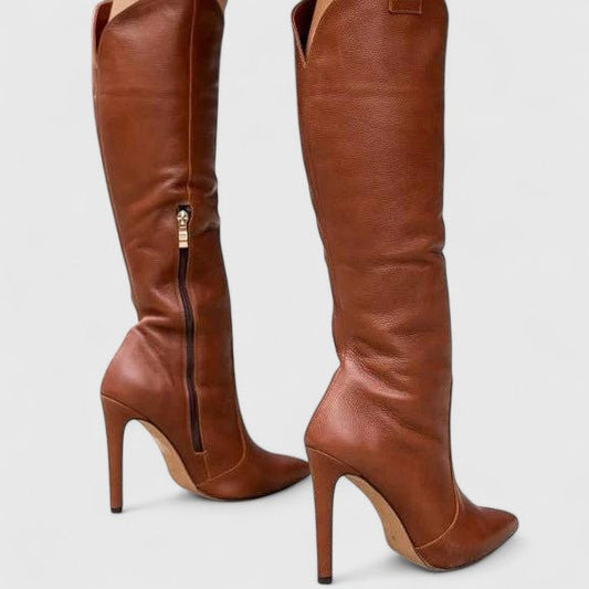 Danica Pointed Toe Stiletto Knee-High Boots
