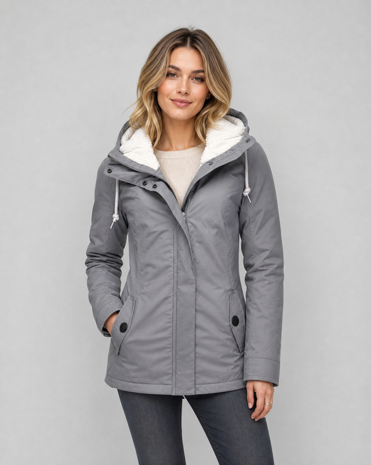 Adelina Waterproof Hooded Rain Jacket
