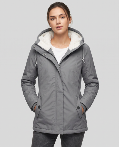 Adelina Waterproof Hooded Rain Jacket