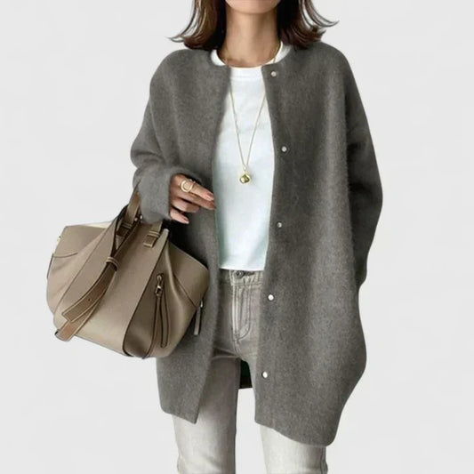 Ilaria Oversized Wool Duster Cardigan